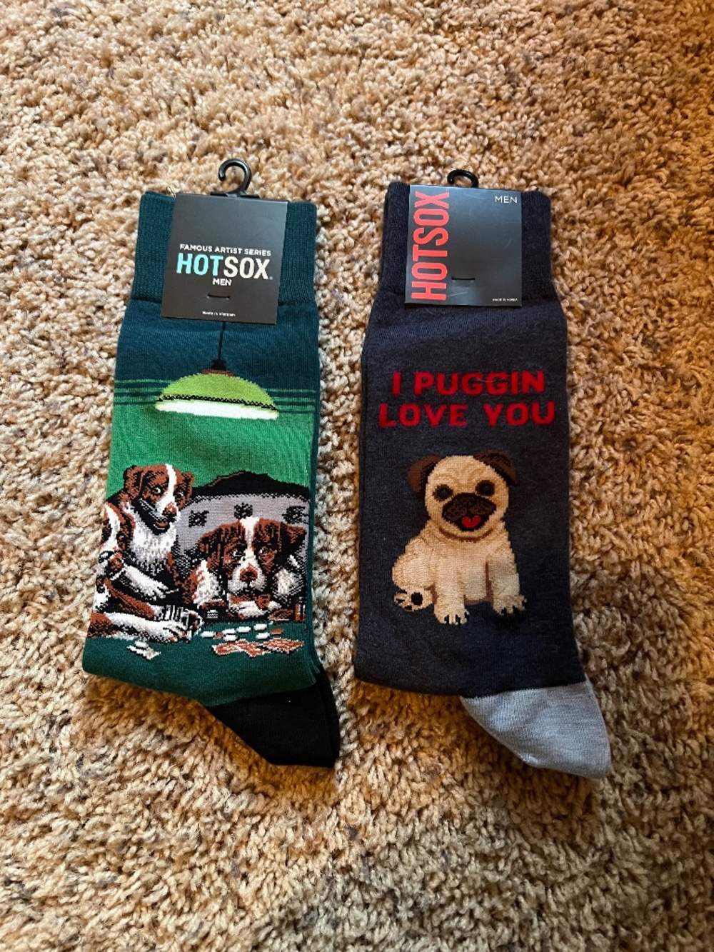 2 pairs of Hotsox for men